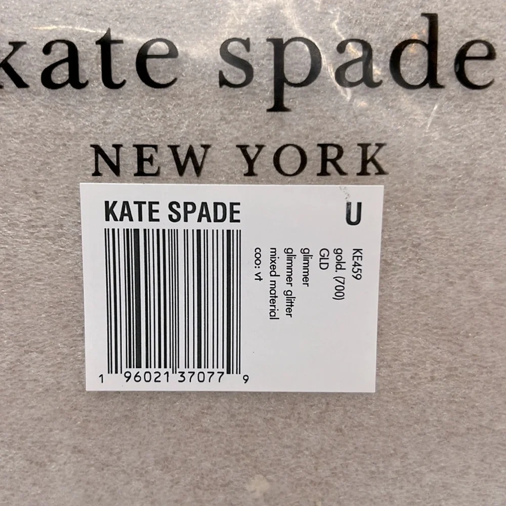 Kate Spade Glimmer Oval Camera Bag Gold